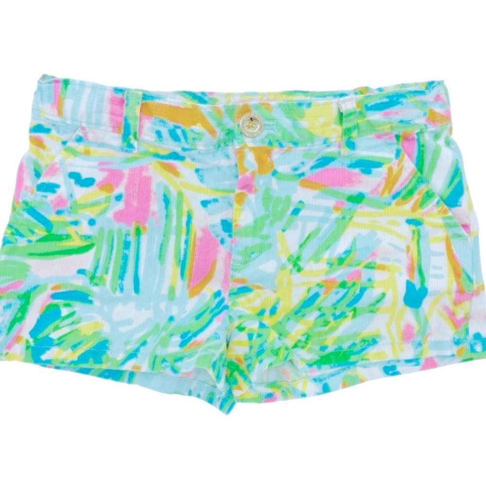 Lilly Pulitzer Women's Tropical Print Shorts Size 0